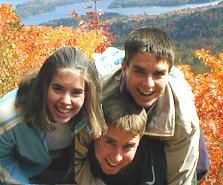 Matt, Jay, and Patty at Almanac Mountain.