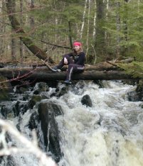 Patty at Patty's Falls.