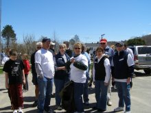 Family at the race 2007